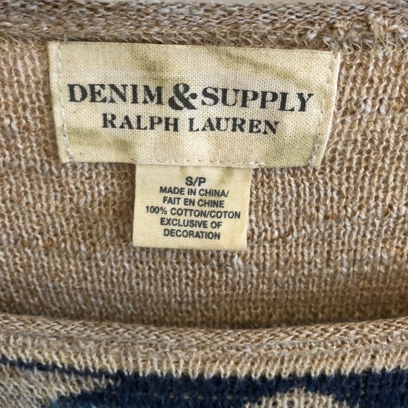 Boho chic loose fitted top by Raulph Lauren - Picture 4 of 5